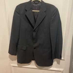 Alexander McQueen x Loro Piana Charcoal Blazer